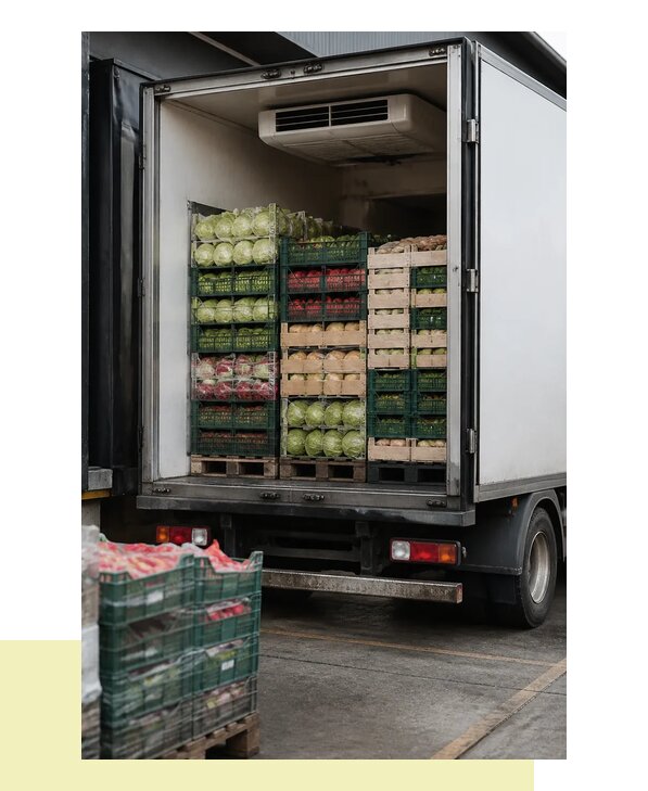 Перевозка плодоовощной продукции оптом напрямую в Нягань